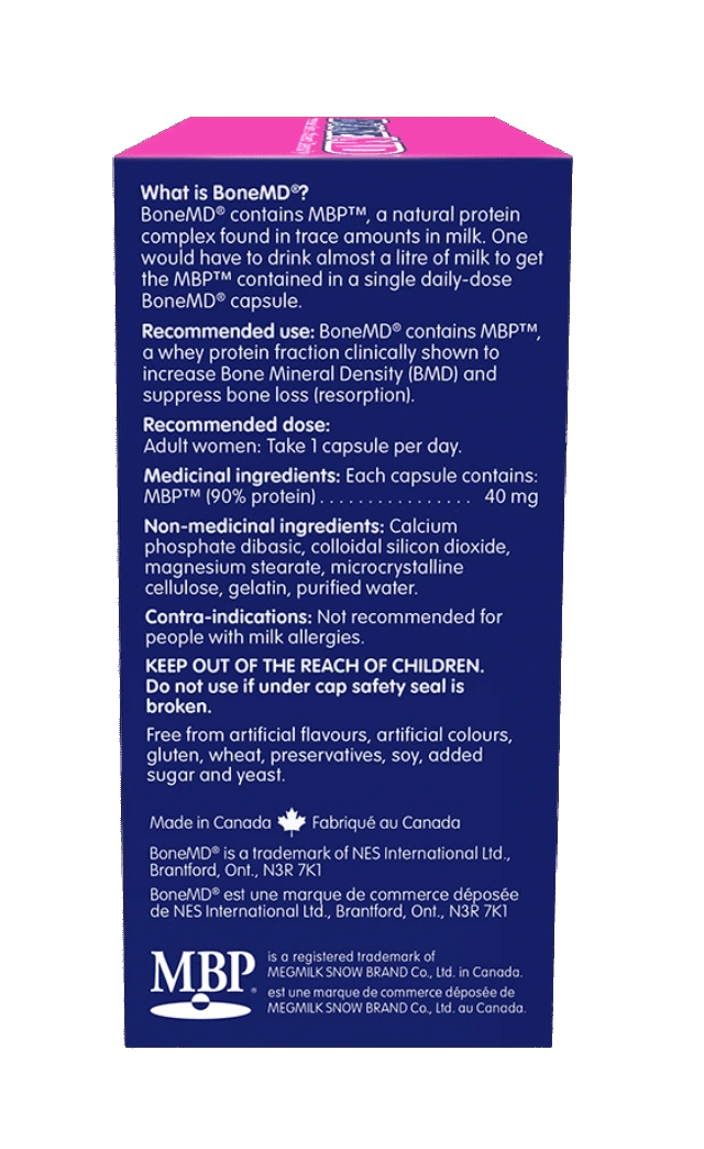 Bone mineral density supplement
