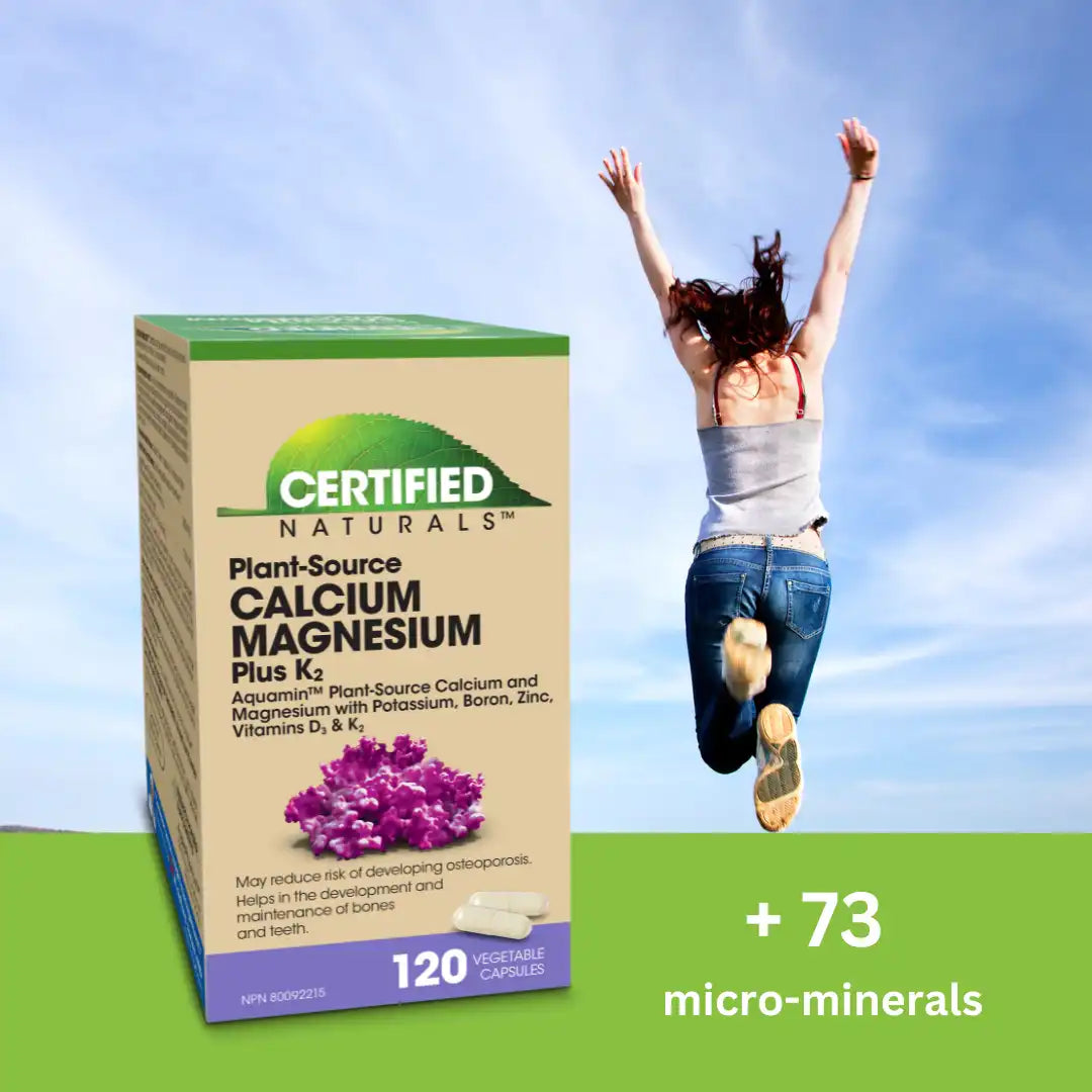 Calcium-Magnesium from Plant Source Aquamin - 120 Capsules
