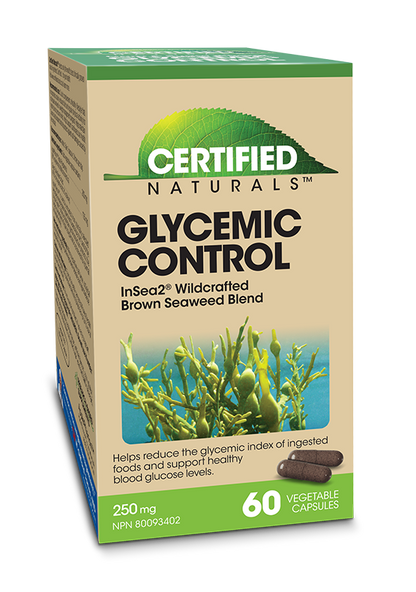 Glycemic Control with InSea2 Antioxidant, Weight Loss, Blocks Carbs + Sugars, 60 capsules