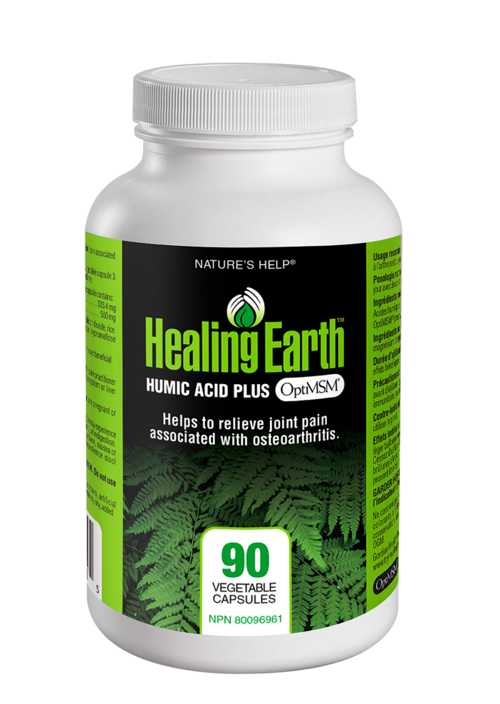 Healing Earth Humic & Fulvic Acid + Plant-based Trace Minerals, 90 Capsules