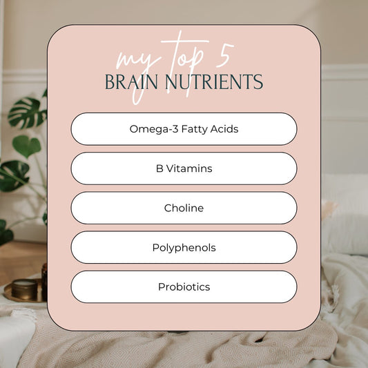 Brain health nutrients