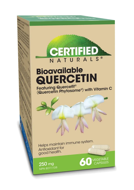 Bioavailable quercetin with quercefit
