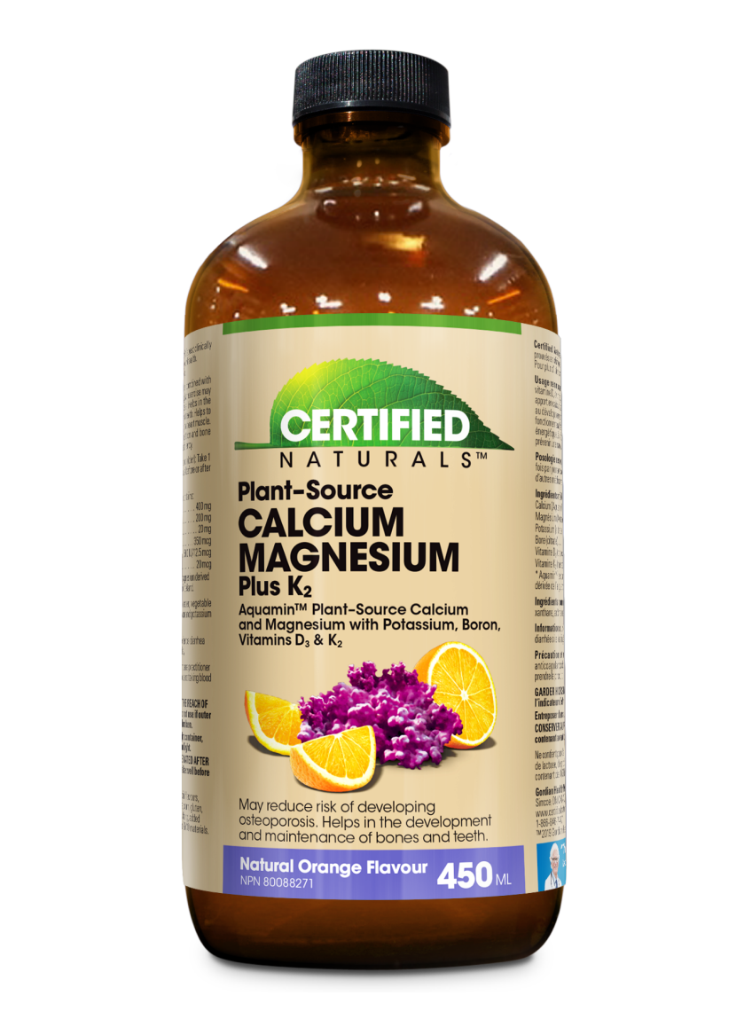Calcium Magnesium Liquid Orange, 450 ml