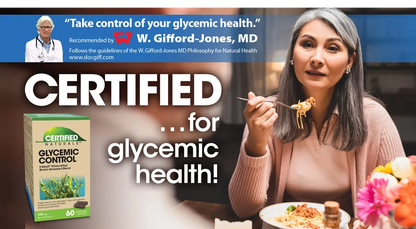 Glycemic control for natural glucose management and improved glycemic health
