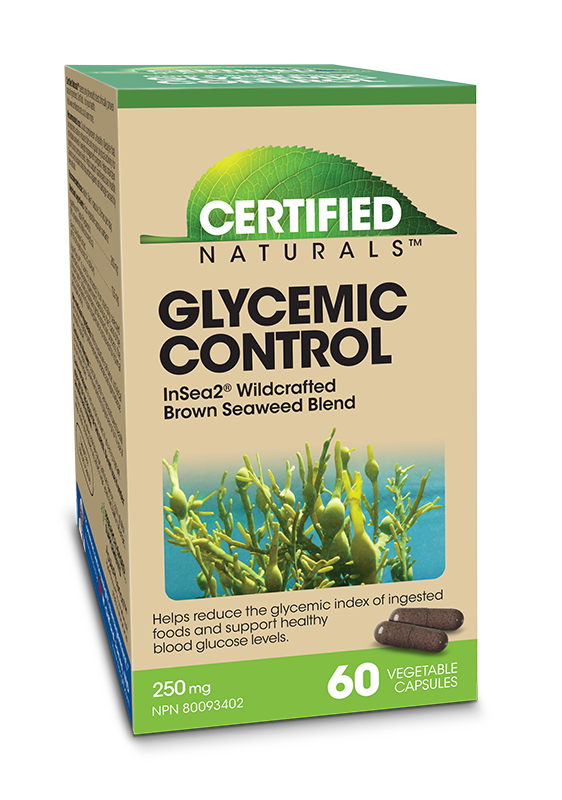 Glycemic Control with InSea2 Antioxidant, Weight Loss, Blocks Carbs + Sugars, 60 capsules